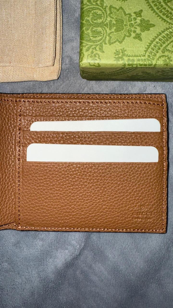 Gucci GG Shadow bi-fold wallet - brown