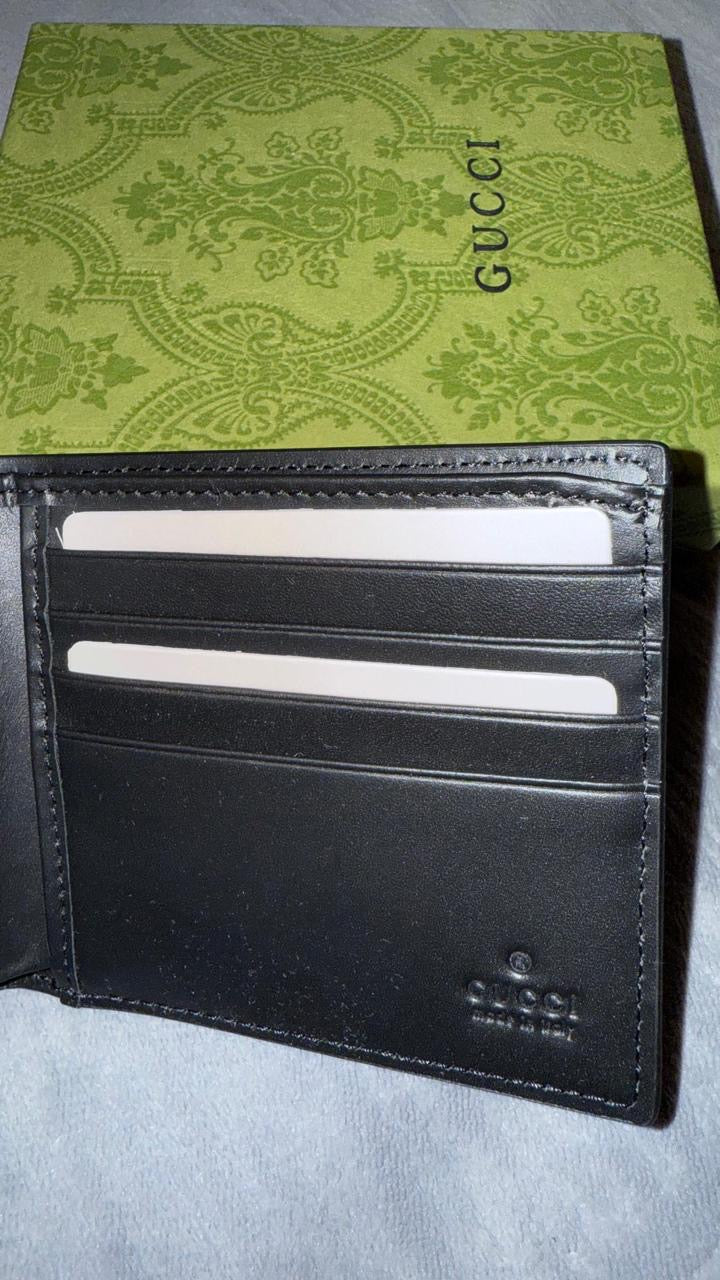 Gucci GG Shadow bi-fold wallet - Grey