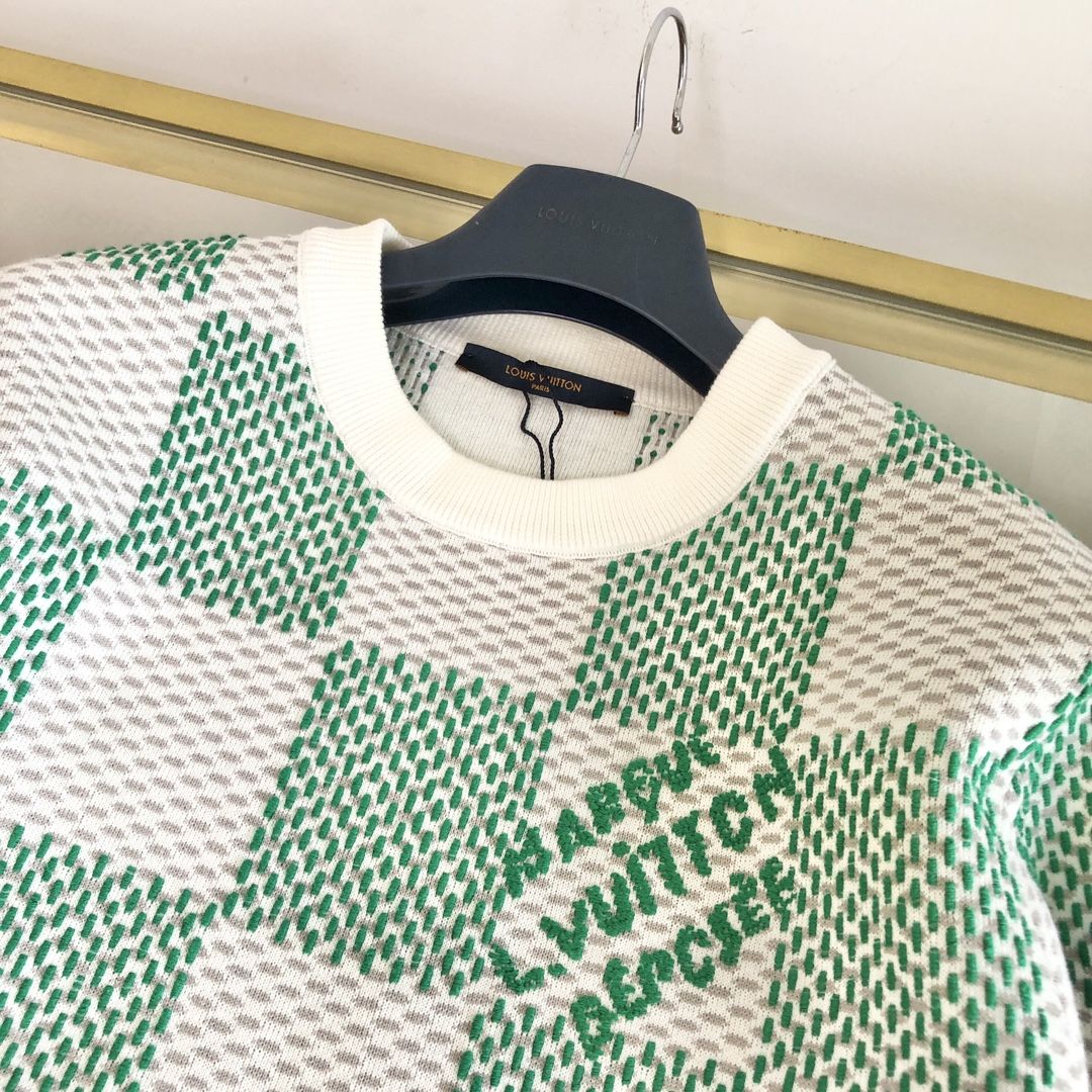 Louis Vuitton Damier Cotton Sweatshirt