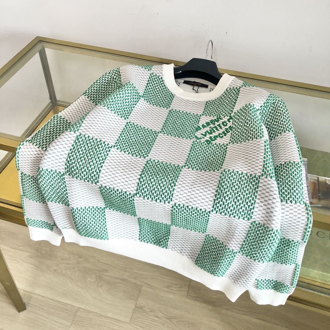 Louis Vuitton Damier Cotton Sweatshirt