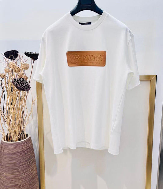 Louis Vuitton VVN Patch Short-Sleeved Cotton Crewneck
