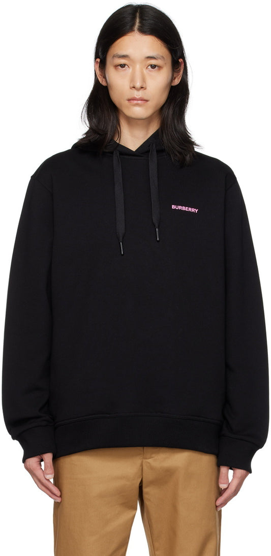 Burberry Black Oak Leaf Crest Hoodie