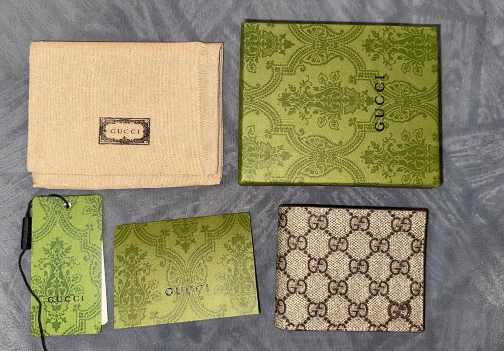 GUCCI ROSSO ANCORA BI-FOLD WALLET