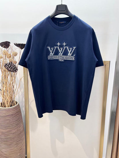 LV Vers Embellished Cotton T-Shirt