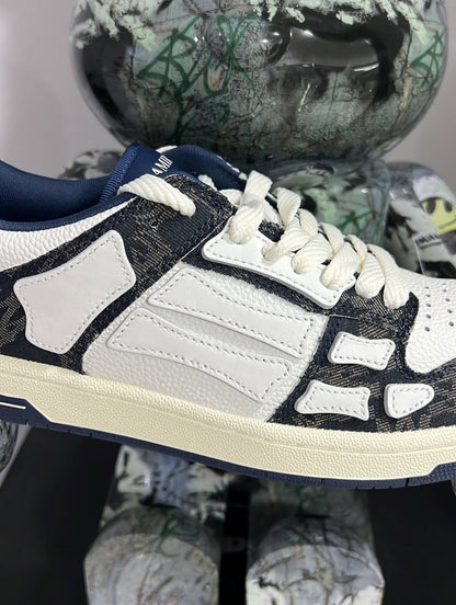 Amiri Skel Top Low Ma Quad Midnight Indigo