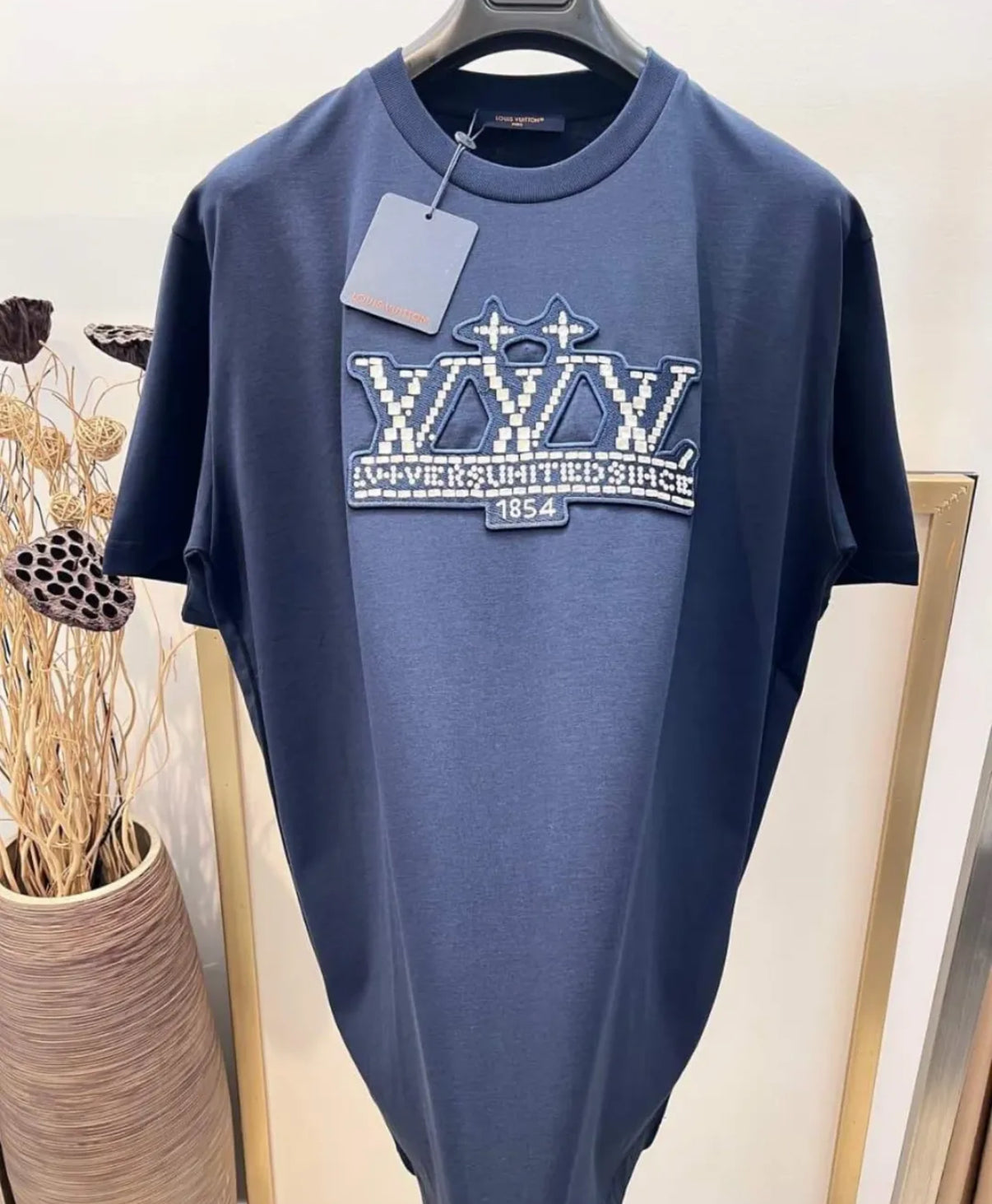 LV Vers Embellished Cotton T-Shirt