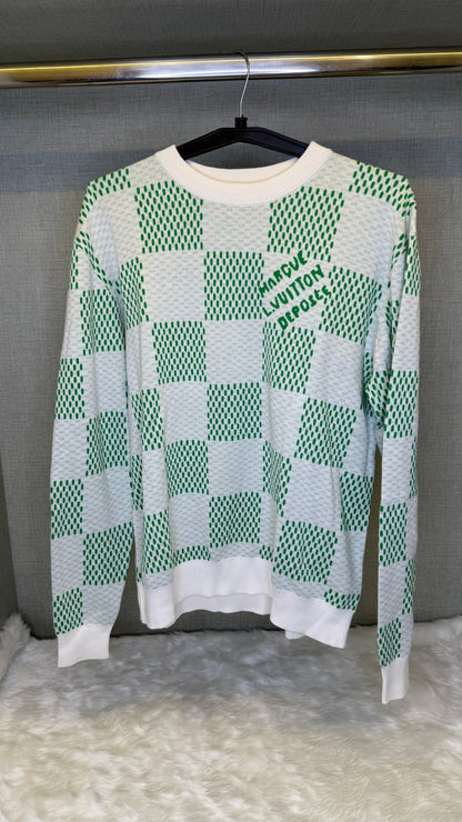 Louis Vuitton Damier Cotton Sweatshirt