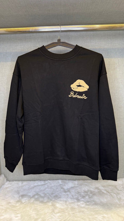 Balmain Kiss print sweatshirt
