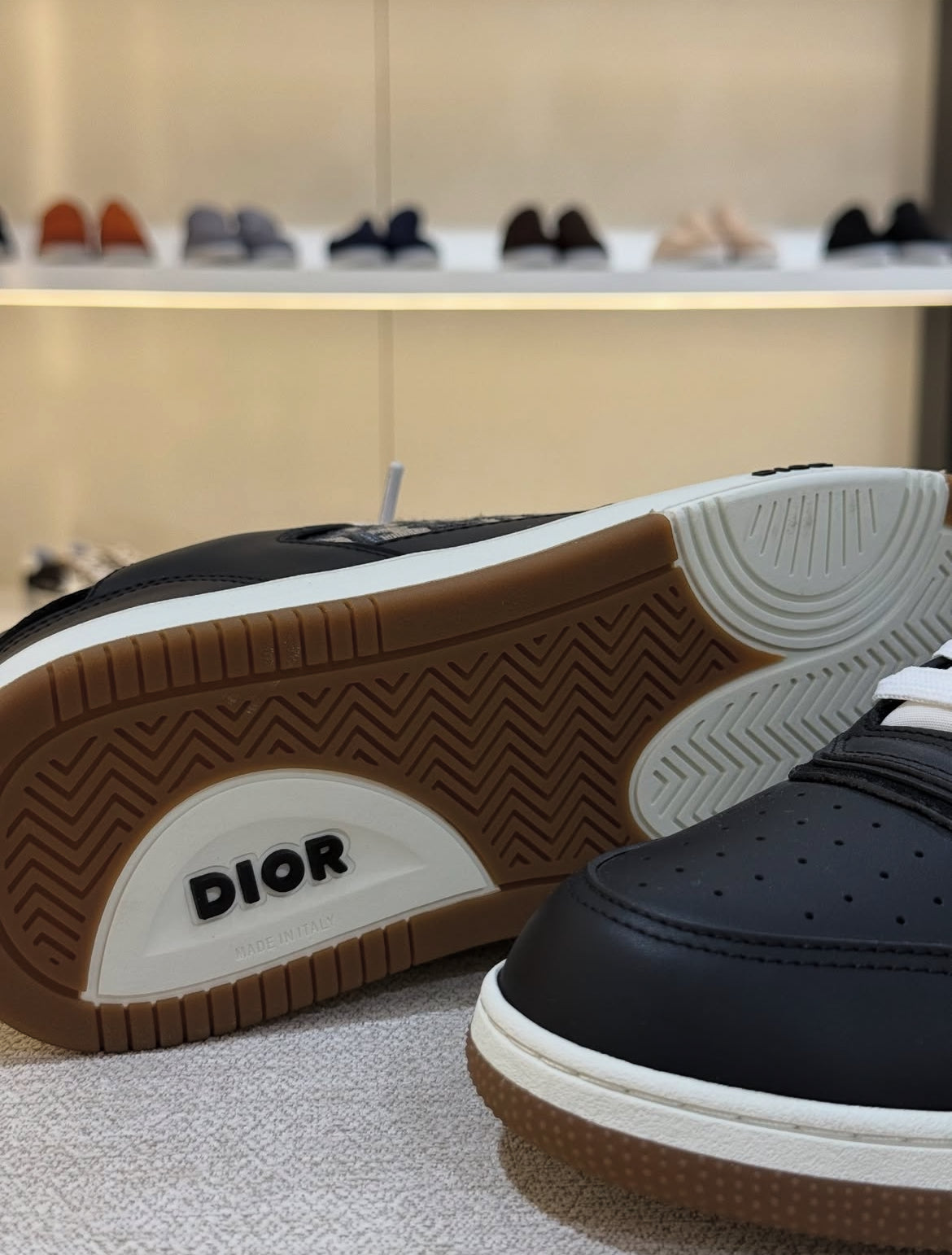 Dior low sneakers B27 Black