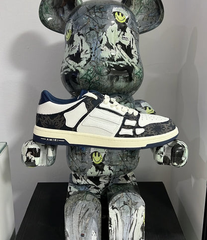 Amiri Skel Top Low Ma Quad Midnight Indigo