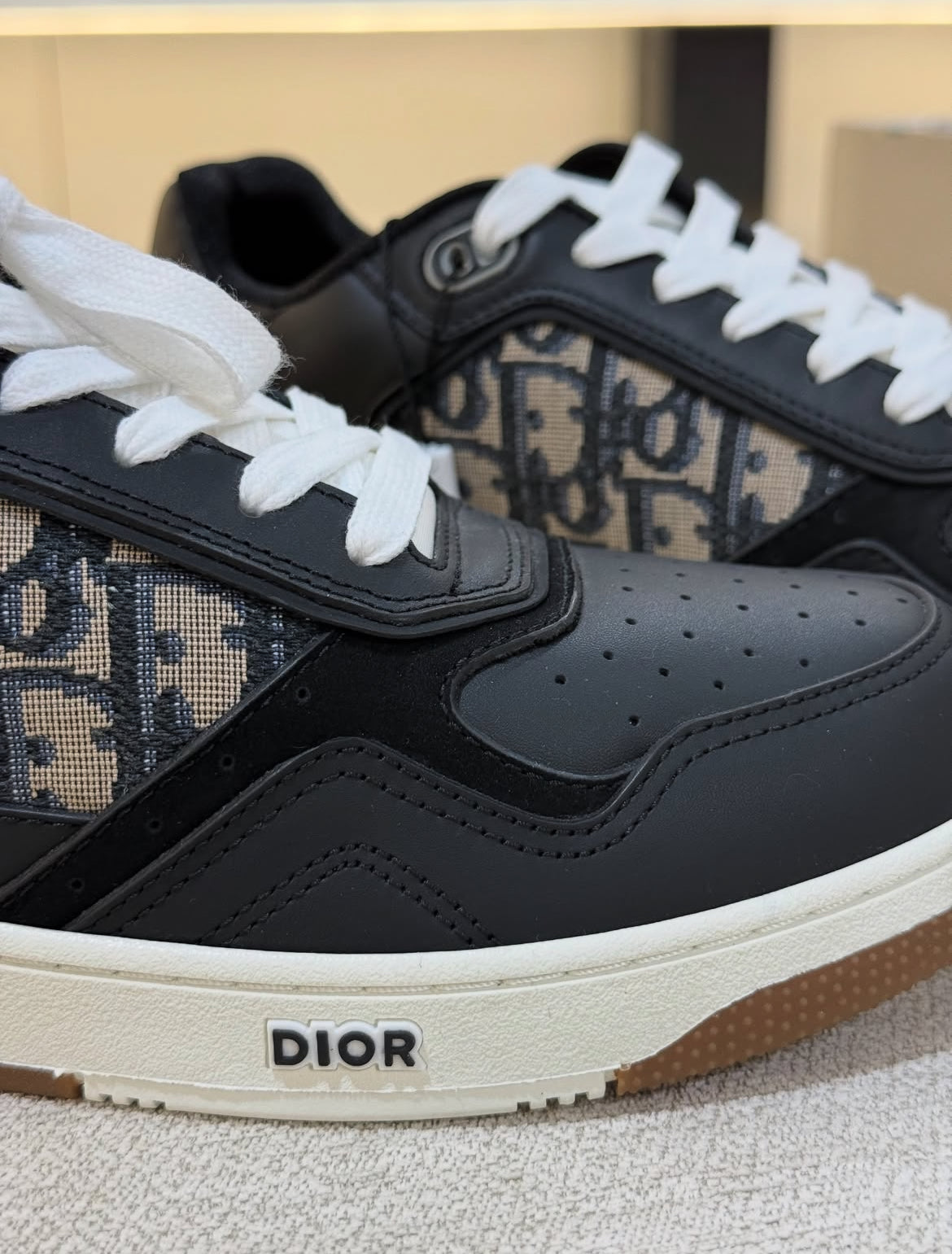 Dior low sneakers B27 Black