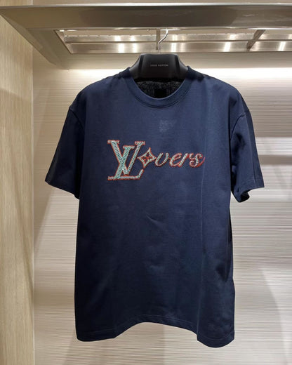 LV Vers Embellished Short-Sleeved T-Shirt