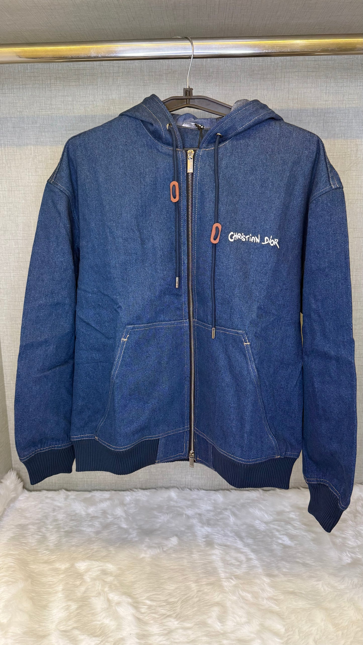 Dior
Denim Hooded Jacket