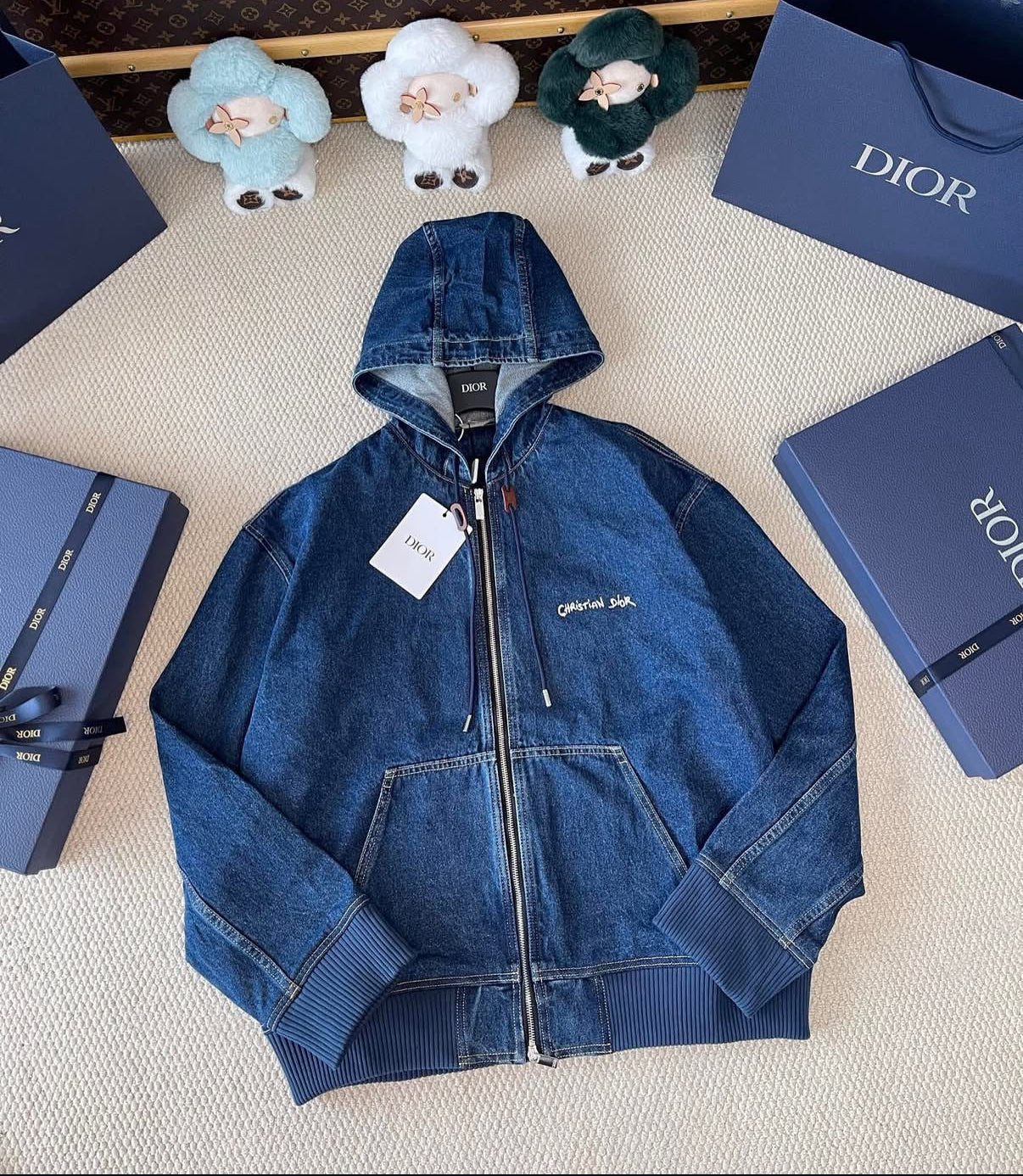 Dior
Denim Hooded Jacket
