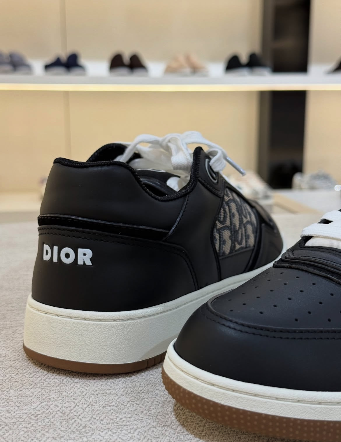 Dior low sneakers B27 Black