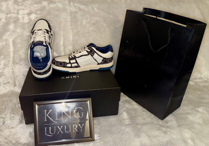 Amiri Skel Top Low Ma Quad Midnight Indigo